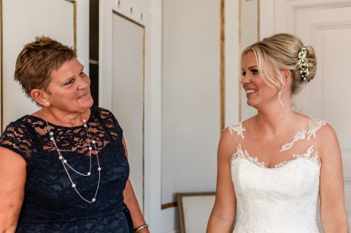 Bröllopsförberedelser på Mauritzberg Slott