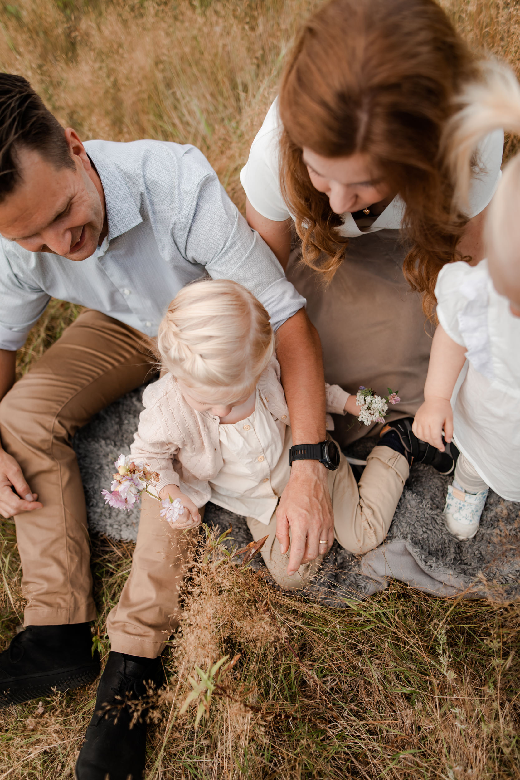 Familjefotografering utomhus