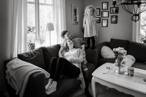 Gravidfotografering i hemmet